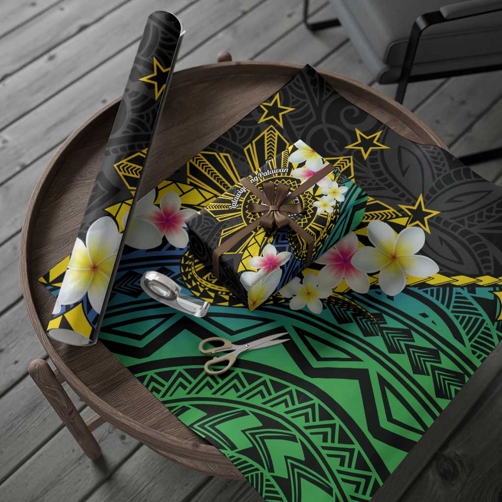 Lalawigan ng Palawan Wrapping Paper Philippines Province Land of Promise - Polynesian Pride