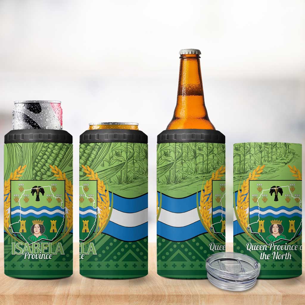 Isabela Philippines 4 in 1 Can Cooler Tumbler Queen Province Of The North
