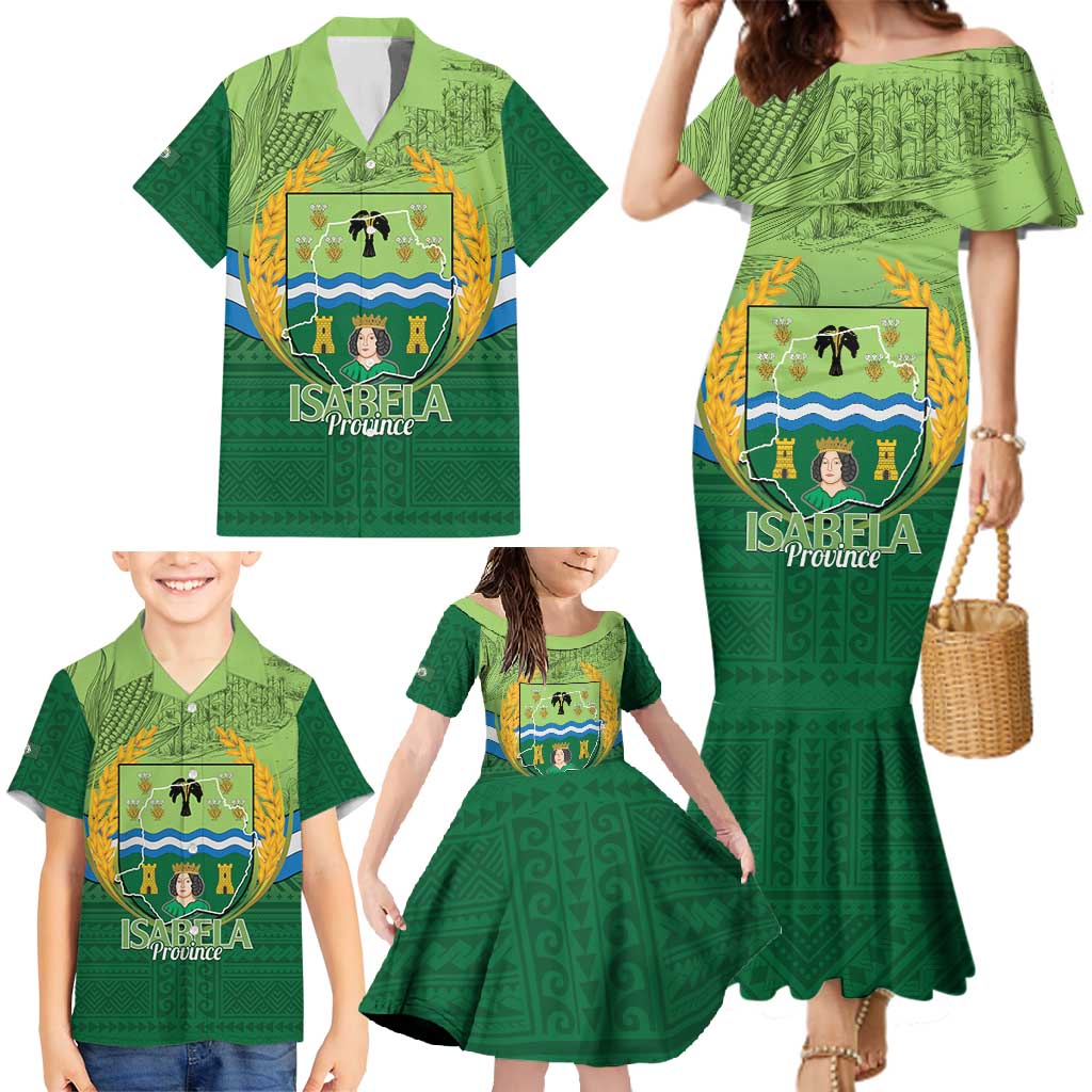 Isabela Philippines Family Matching Mermaid Dress and Hawaiian Shirt Queen Province Of The North