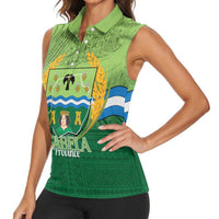Isabela Philippines Women Sleeveless Polo Shirt Queen Province Of The North