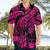 Personalised Polynesian Hawaiian Shirt Tribal Honu Turtle with Hibiscus Pink Version LT14 - Polynesian Pride