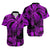 Personalised Polynesian Hawaiian Shirt Tribal Honu Turtle with Hibiscus Purple Version LT14 - Polynesian Pride