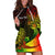 Personalised Polynesian Tribal Hoodie Dress Unique Reggae LT14 Reggae - Polynesian Pride