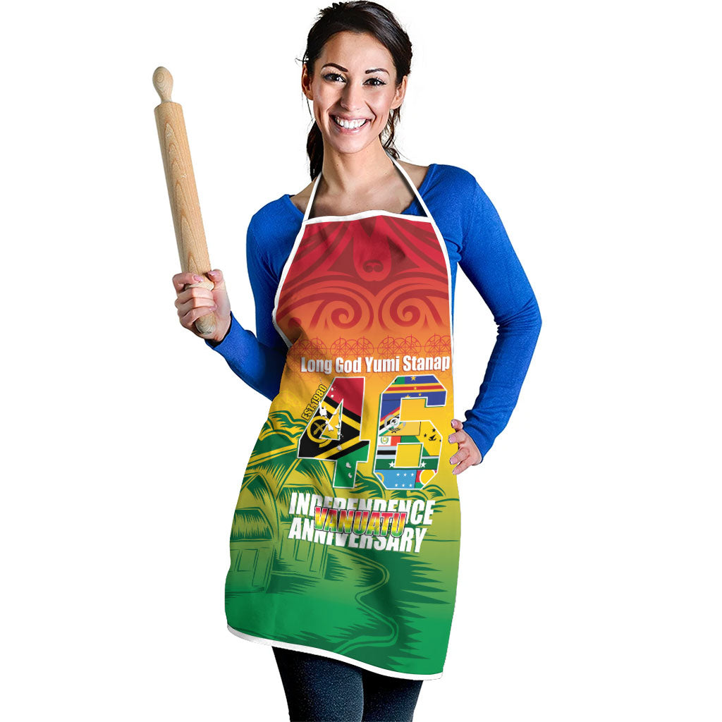 Vanuatu Indipendens Dei Apron Yumi 46th Independence Anniversary