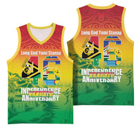 Vanuatu Indipendens Dei Basketball Jersey Yumi 46th Independence Anniversary