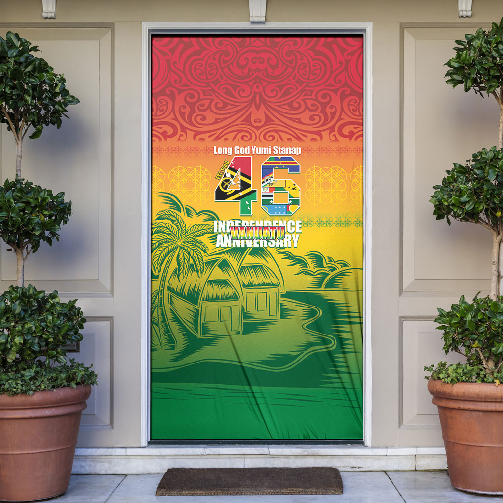 Vanuatu Indipendens Dei Door Cover Yumi 46th Independence Anniversary