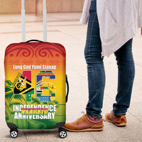 Vanuatu Indipendens Dei Luggage Cover Yumi 46th Independence Anniversary