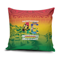Vanuatu Indipendens Dei Pillow Cover Yumi 46th Independence Anniversary