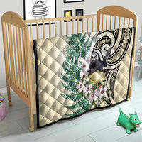 Endemic Tomtit New Zealand Quilt Miromiro Manuka Silver Fern Maori Pattern