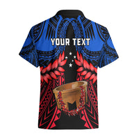 Personalised Samoa Hawaiian Shirt Heritage Festival Samoan Tattoo With Ula Fala Kava Bowl LT14 - Polynesian Pride