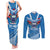 Custom Toa Samoa Rugby Couples Matching Tank Maxi Dress and Long Sleeve Button Shirt Samoan Siva Tau Uso Aso Uma