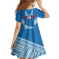 Custom Toa Samoa Rugby Family Matching Tank Maxi Dress and Hawaiian Shirt Samoan Siva Tau Uso Aso Uma