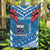 Custom Toa Samoa Rugby Garden Flag Samoan Siva Tau Uso Aso Uma