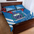 Custom Toa Samoa Rugby Quilt Bed Set Samoan Siva Tau Uso Aso Uma