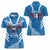 Custom Toa Samoa Rugby Women Polo Shirt Samoan Siva Tau Uso Aso Uma