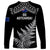 New Zealand Silver Fern Rugby Long Sleeve Shirt Go All Black 2023 World Cup LT14 - Polynesian Pride