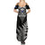 New Zealand Silver Fern Rugby Summer Maxi Dress Go All Black 2023 World Cup LT14 - Polynesian Pride