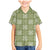 Vesuvian Green Palaka Quilt Hawaii Family Matching Mermaid Dress and Hawaiian Shirt Traditional Hawaii-plaid Pattern - Polynesian Pride