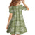 Vesuvian Green Palaka Quilt Hawaii Family Matching Puletasi and Hawaiian Shirt Traditional Hawaii-plaid Pattern - Polynesian Pride
