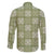 Vesuvian Green Palaka Quilt Hawaii Family Matching Short Sleeve Bodycon Dress and Hawaiian Shirt Traditional Hawaii-plaid Pattern - Polynesian Pride