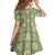 Vesuvian Green Palaka Quilt Hawaii Family Matching Tank Maxi Dress and Hawaiian Shirt Traditional Hawaii-plaid Pattern - Polynesian Pride