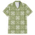 Vesuvian Green Palaka Quilt Hawaii Family Matching Tank Maxi Dress and Hawaiian Shirt Traditional Hawaii-plaid Pattern - Polynesian Pride