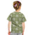 Vesuvian Green Palaka Quilt Hawaii Kid T Shirt Traditional Hawaii-plaid Pattern - Polynesian Pride