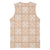 Beige Palaka Quilt Hawaii Basketball Jersey Traditional Hawaii-plaid Pattern - Polynesian Pride