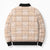 Beige Palaka Quilt Hawaii Bomber Puffer Jacket Traditional Hawaii-plaid Pattern - Polynesian Pride