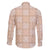 Beige Palaka Quilt Hawaii Family Matching Off The Shoulder Long Sleeve Dress and Hawaiian Shirt Traditional Hawaii-plaid Pattern - Polynesian Pride