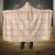 Beige Palaka Quilt Hawaii Hooded Blanket Traditional Hawaii-plaid Pattern - Polynesian Pride