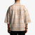 Beige Palaka Quilt Hawaii Kimono Traditional Hawaii-plaid Pattern - Polynesian Pride