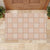 Beige Palaka Quilt Hawaii Rubber Doormat Traditional Hawaii-plaid Pattern - Polynesian Pride