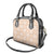 Beige Palaka Quilt Hawaii Shoulder Handbag Traditional Hawaii-plaid Pattern - Polynesian Pride
