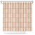 Beige Palaka Quilt Hawaii Shower Curtain Traditional Hawaii-plaid Pattern - Polynesian Pride