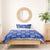 Royal Blue Palaka Quilt Hawaii Bedding Set Traditional Hawaii-plaid Pattern - Polynesian Pride