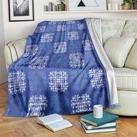 Royal Blue Palaka Quilt Hawaii Blanket Traditional Hawaii-plaid Pattern - Polynesian Pride