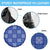 Royal Blue Palaka Quilt Hawaii Spare Tire Cover Traditional Hawaii-plaid Pattern - Polynesian Pride
