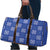 Royal Blue Palaka Quilt Hawaii Travel Bag Traditional Hawaii-plaid Pattern - Polynesian Pride
