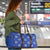 Royal Blue Palaka Quilt Hawaii Travel Bag Traditional Hawaii-plaid Pattern - Polynesian Pride