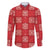 Red Palaka Quilt Hawaii Family Matching Short Sleeve Bodycon Dress and Hawaiian Shirt Traditional Hawaii-plaid Pattern - Polynesian Pride