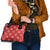 Red Palaka Quilt Hawaii Shoulder Handbag Traditional Hawaii-plaid Pattern - Polynesian Pride