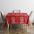 Red Palaka Quilt Hawaii Tablecloth Traditional Hawaii-plaid Pattern - Polynesian Pride