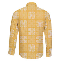 Yellow Palaka Quilt Hawaii Family Matching Mermaid Dress and Hawaiian Shirt Traditional Hawaii-plaid Pattern LT14 - Polynesian Pride