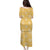 Yellow Palaka Quilt Hawaii Puletasi Traditional Hawaii-plaid Pattern - Polynesian Pride