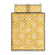 Yellow Palaka Quilt Hawaii Quilt Bed Set Traditional Hawaii-plaid Pattern - Polynesian Pride