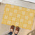 Yellow Palaka Quilt Hawaii Rubber Doormat Traditional Hawaii-plaid Pattern - Polynesian Pride