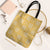 Yellow Palaka Quilt Hawaii Tote Bag Traditional Hawaii-plaid Pattern - Polynesian Pride