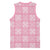 Pink Palaka Quilt Hawaii Basketball Jersey Traditional Hawaii-plaid Pattern - Polynesian Pride