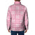 Pink Palaka Quilt Hawaii Padded Jacket Traditional Hawaii-plaid Pattern - Polynesian Pride